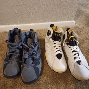 Jordan 7 GG and jordan 7 varsity maize